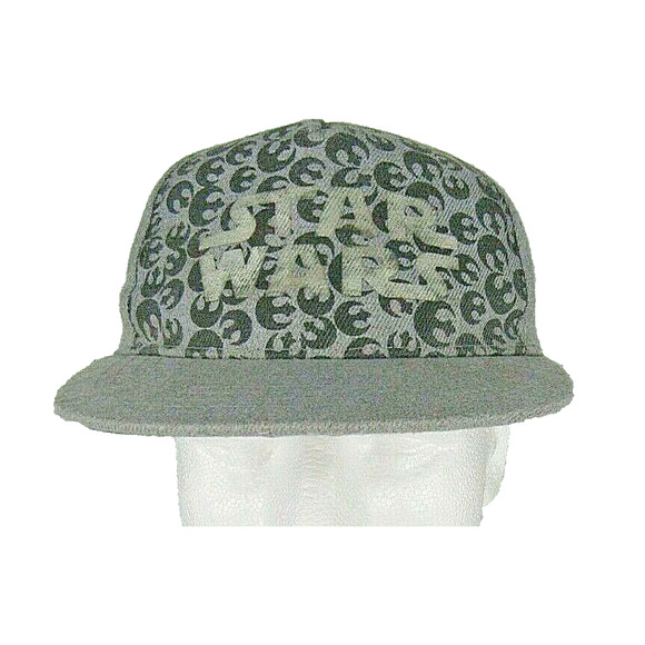 Star Wars Rebel Alliance Hat Snapback Size Adjustable Brim Art Logo - Picture 3 of 11